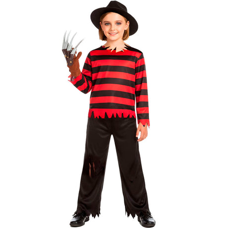Disfraz de Freddy Krueger Niña
