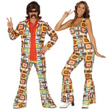 Pareja Discotequeros años 70