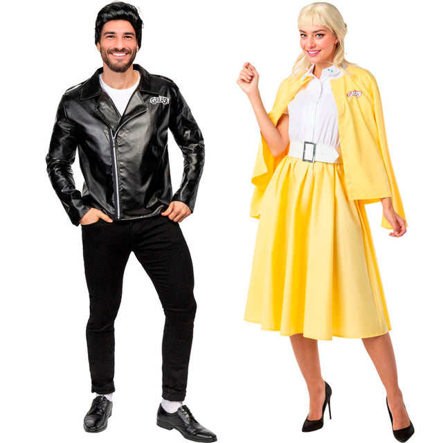 Déguisements Danny Zuko et Good Sandy de Grease adultes pour couples — free download