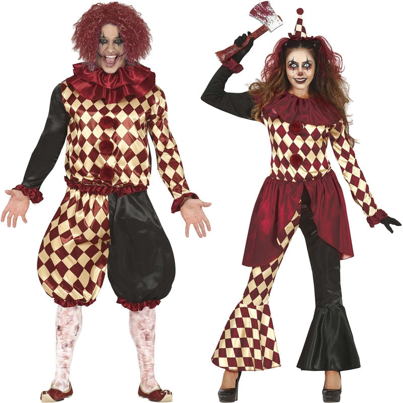 Déguisement pour Adultes My Other Me Clown Maléfique S [3 Pièces Déguisement pour Adultes My Other Me Clown Maléfique S [3 Pièces