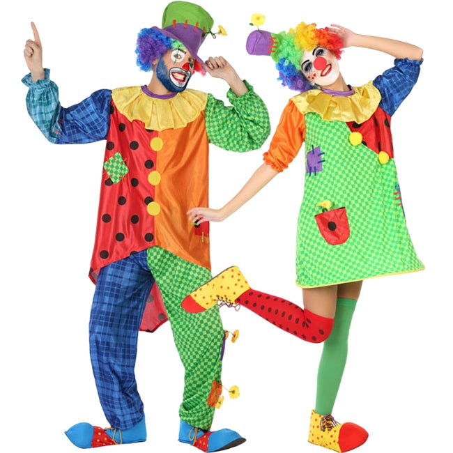 Déguisements Clowns raccommodés