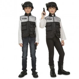 Déguisement SWAT rugueux Luuk enfants, taille 140
