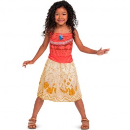 COSTUME DEGUISEMENT ENSEMBLE JUPE VAIANA LEGENDE DU BOUT DU MONDE FILLE  TAILLE ENFANT