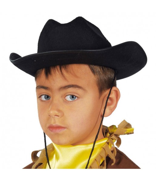 Chapeau Cow Boy Noir pour enfants