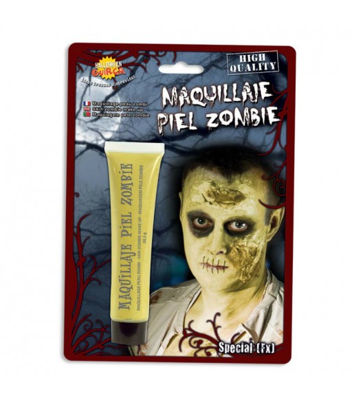 Maquillage Peau Zombie Jaune