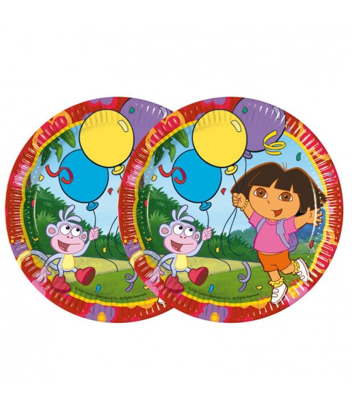 Assiettes Dora l'Exploratrice - Nickelodeon™