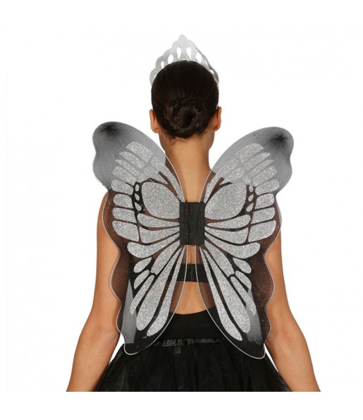 Ailes Argent Papillon