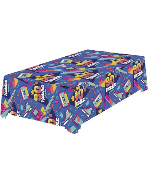 Nappe Fête Années 90 137x274 cm