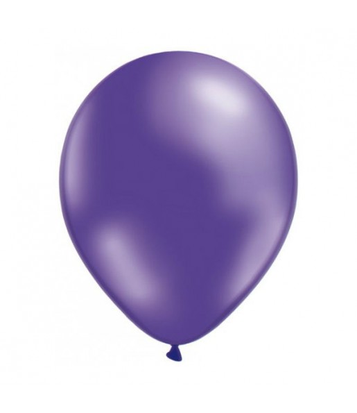 50 Ballons Métalliques - Violet
