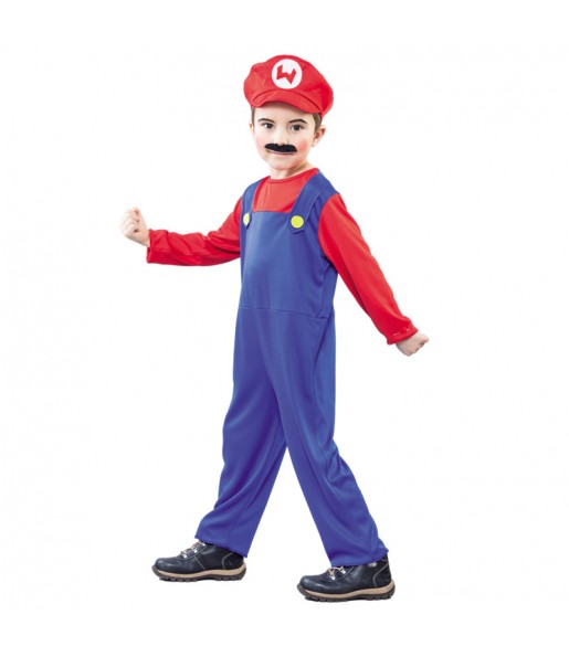 Déguisement Plombier Mario petit garçon