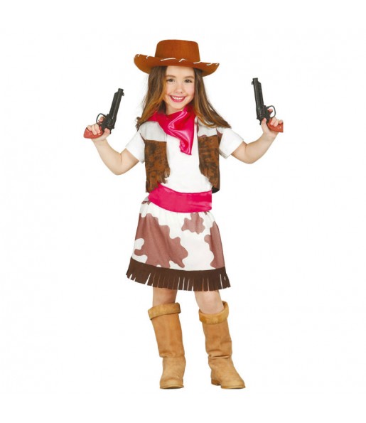 Déguisement Cowgirl de l'Ouest fille