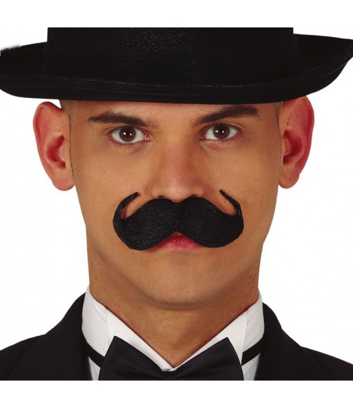 Moustache Anglais Noir