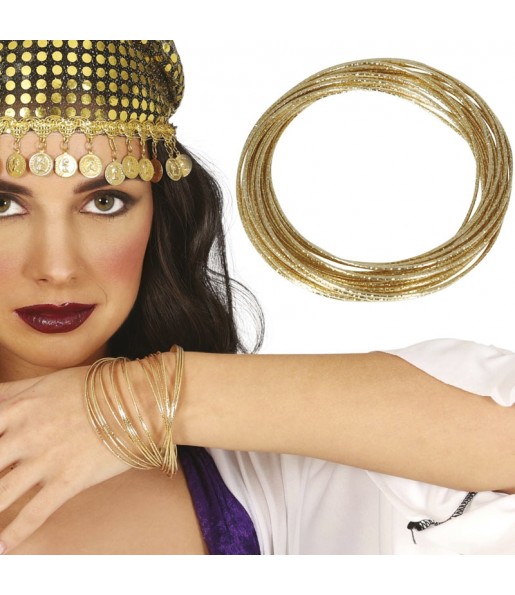 Bracelet manchettes métalliques pour compléter vos costumes