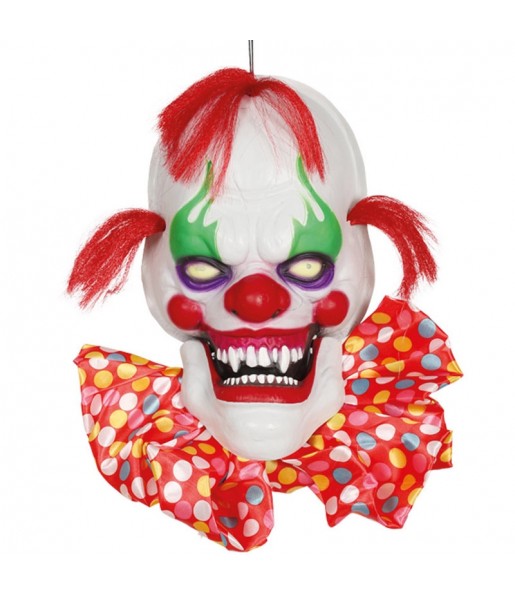 Tête parlante Clown décoration 