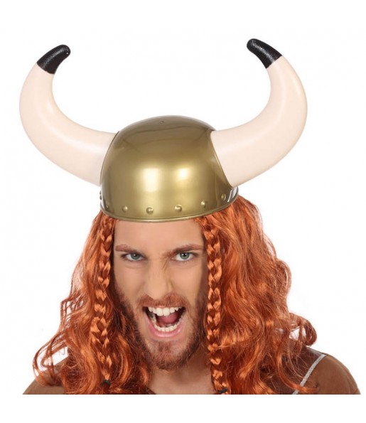 Casque de guerrier viking pour compléter vos costumes