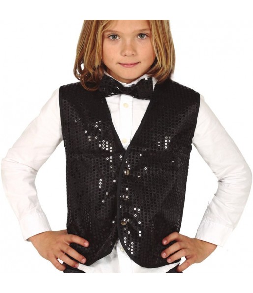 Gilet noir enfant hotsell