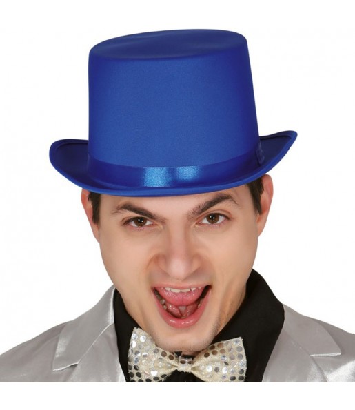 Chapeau bleu de luxe pour compléter vos costumes