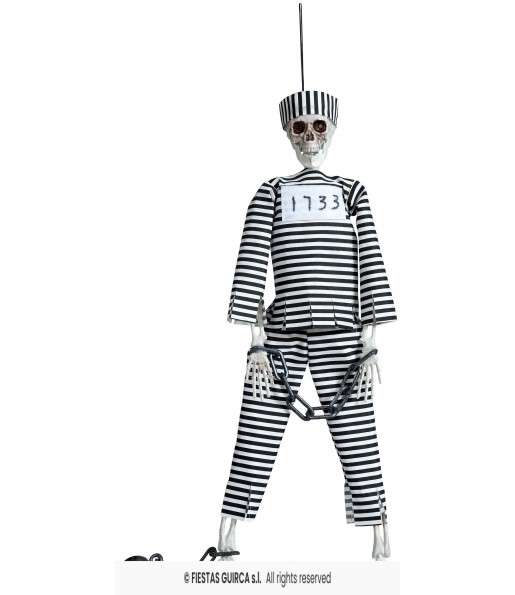 Squelette Prisonnier Suspendu