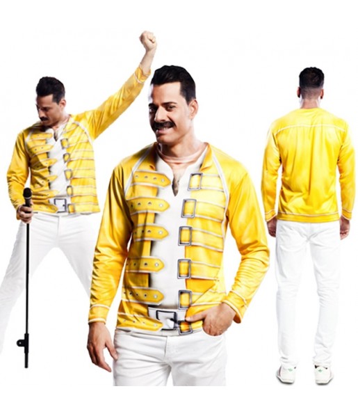 Tee-shirt hyperréaliste Freddie Mercury