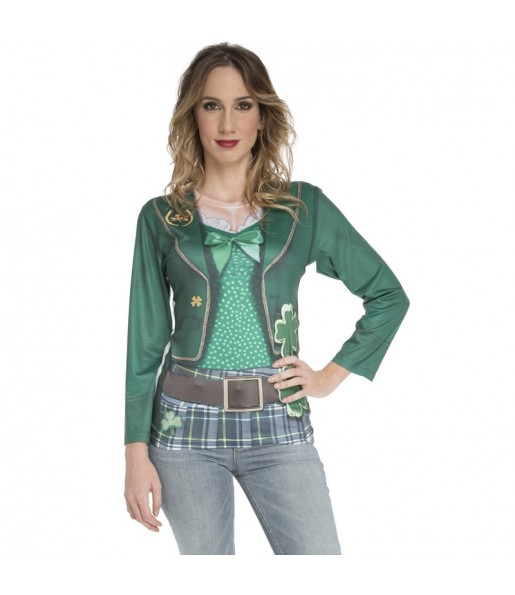 Déguisement Tee-shirt Saint Patrick’s femme