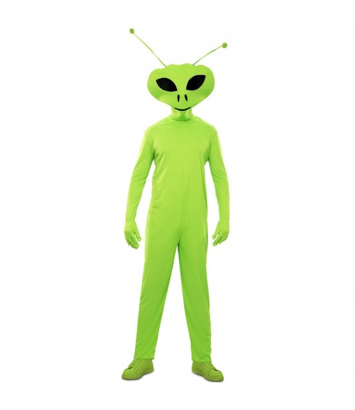Déguisement Alien Vert pour homme