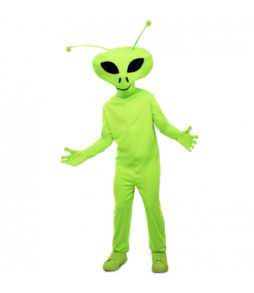 Déguisement Alien Vert enfant