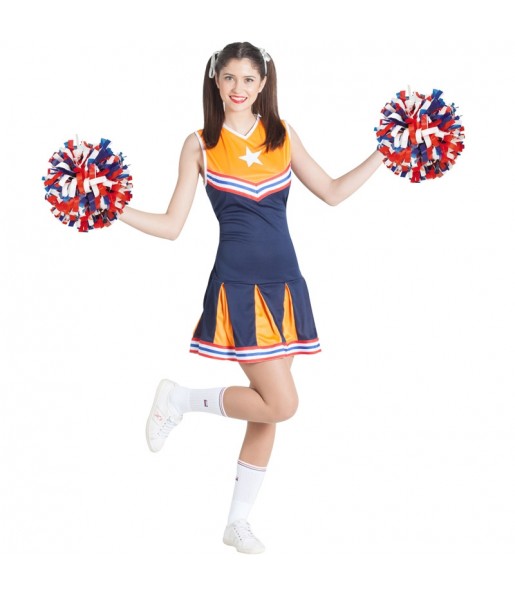Déguisement Cheerleader américaine femme
