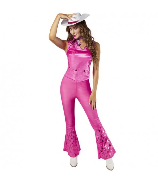 Costume Barbie rose femme
