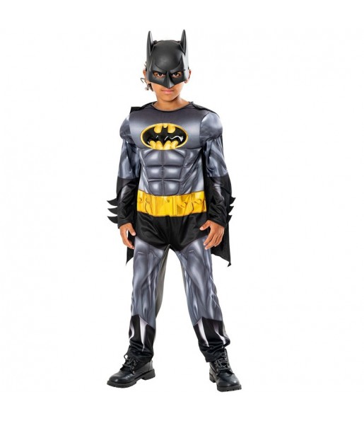 Costume Batman métallique garçon