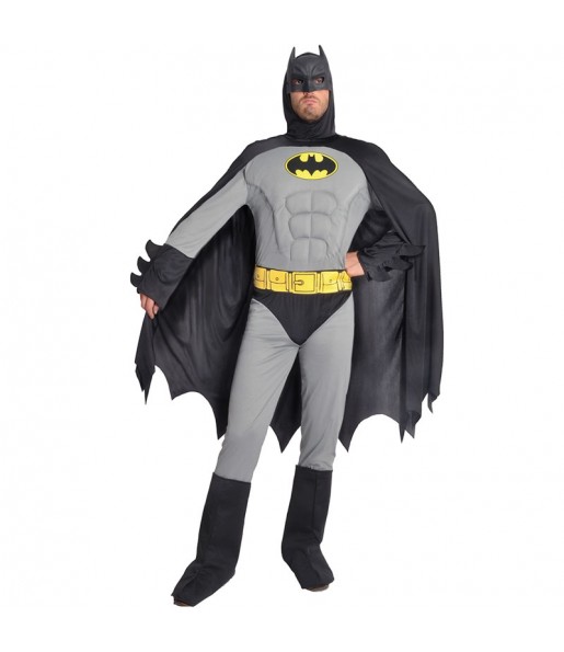 Déguisement Batman musclé gris homme