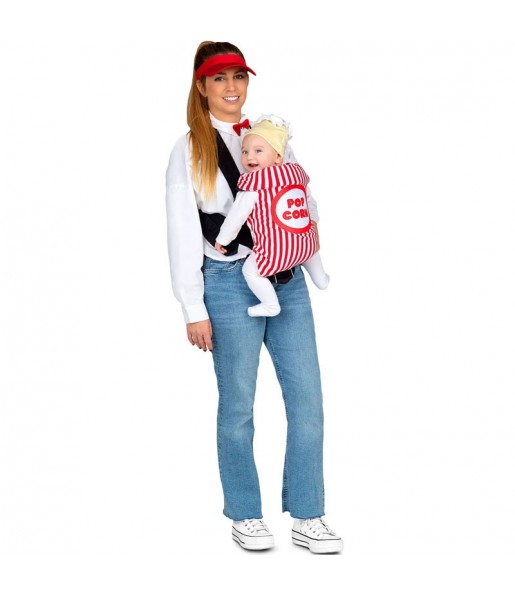 Costume Boîte à pop-corn bébé