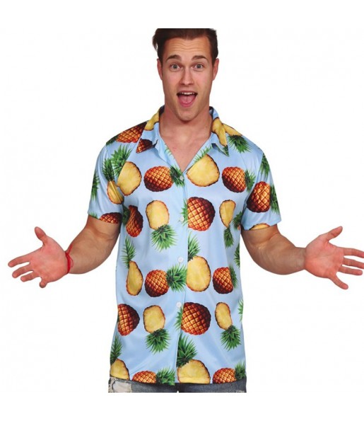 Costume Chemise hawaïenne avec ananas homme