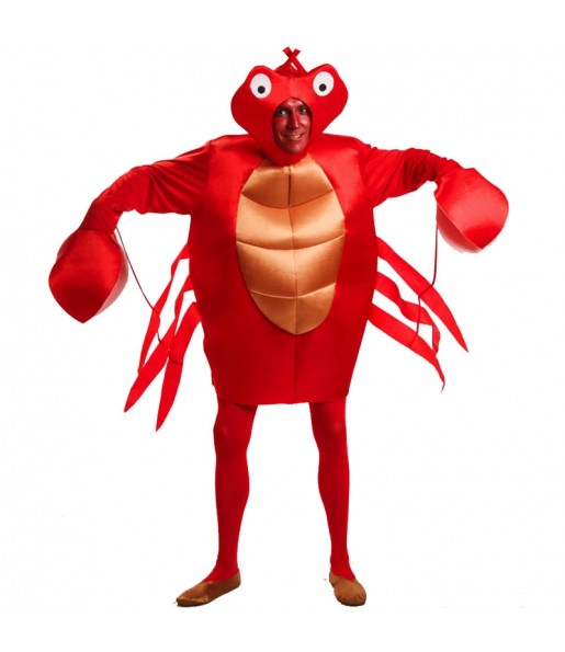 Déguisement Crabe rouge adulte