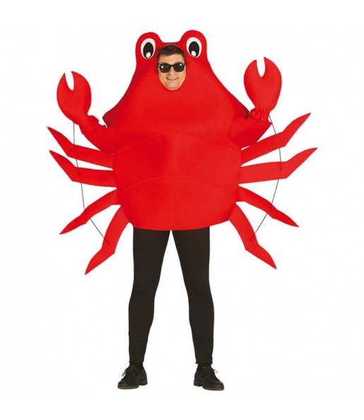 Déguisement Crabe Rouge adulte