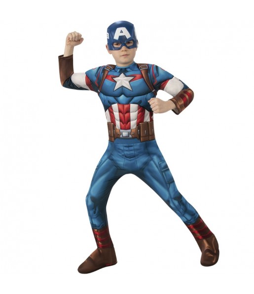 Déguisement Captain America classic garçon