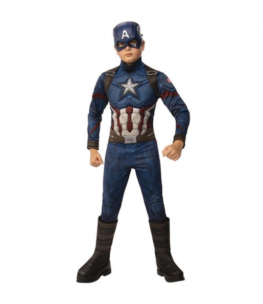 Costume Captain America Endgame garçon