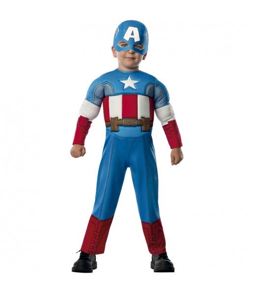 Déguisement Captain America Marvel bébé