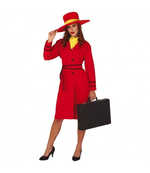 Déguisement Carmen Sandiego femme