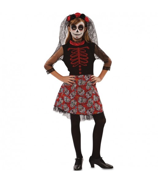Déguisement Catrina Day of the Dead fille
