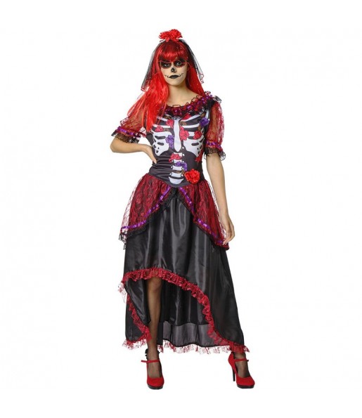 Costume Catrina squelette femme