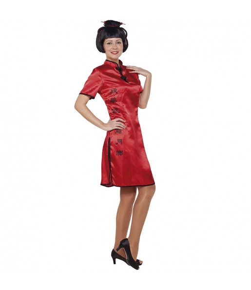 Déguisement Chinoise Cheongsam femme