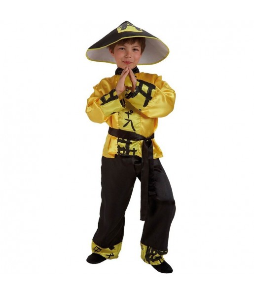 Costume Chinois jaune garçon