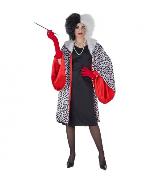 Déguisement Cruella d’Enfer Deluxe pour femme