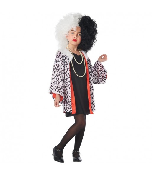 Déguisement Cruella d’Enfer Deluxe fille