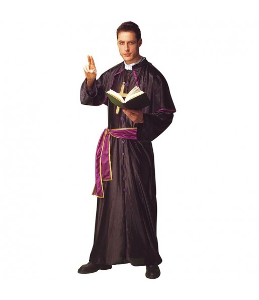 Costume pour homme Prêtre Monseigneur