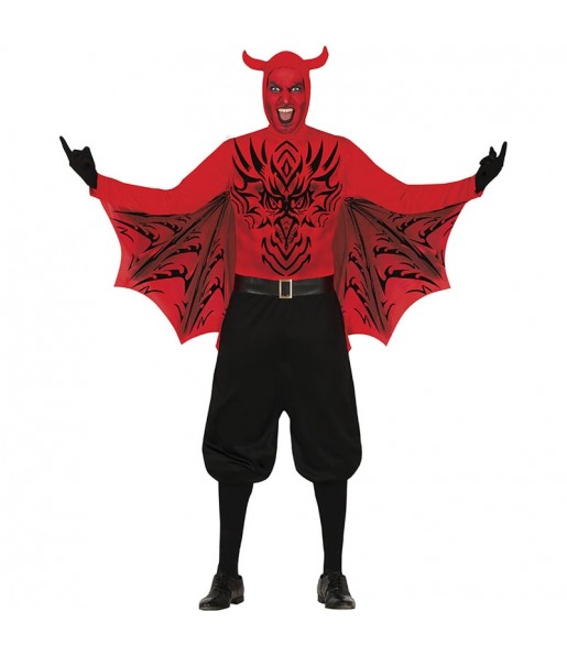 Costume Diable avec des ailes homme