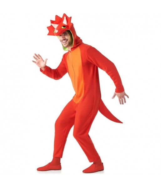 Costume pour homme Dinosaure Triceratops