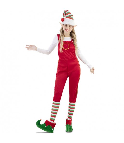 Costume Elfe de Santa Claus femme