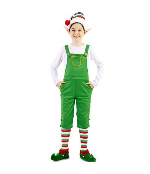 Costume Elfe de Santa Claus garçon