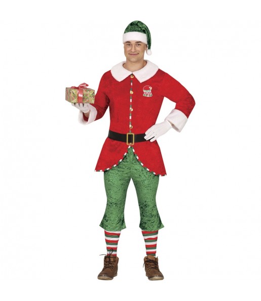Costume Elfe Merry Christmas homme